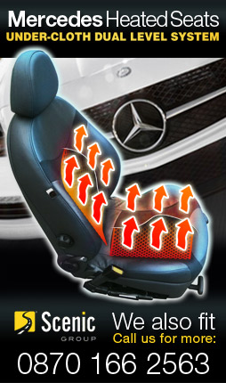 Mercedes Heated Seats Carbon Fibre Under-Cloth Dual Level System